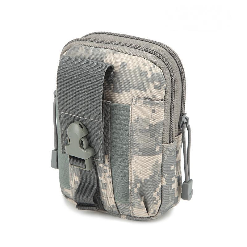 Tactical Waist Bag Utility Military Wallet Pack Belt Molle Multi Purpose Pouch - ACU