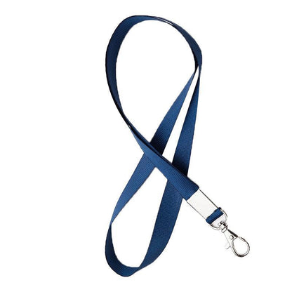 Neck Strap with Clip for ID Badge Name Tag Card Holder Lanyard - Beige Grey