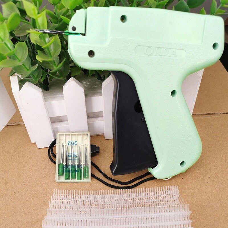 Clothes Garment Price Label Tagging Tags Gun Machine+1000 Glue Needles+5 Needles