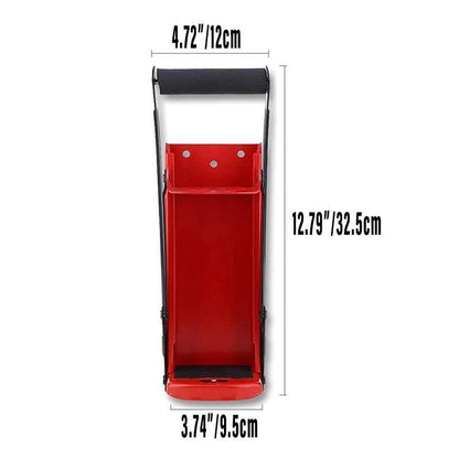 Can Crusher 12/16oz Beer Smasher Aluminium Recycling Wall Mount Bottle Opener - Black
