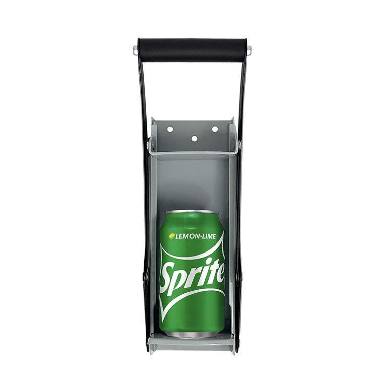 Can Crusher 12/16oz Beer Smasher Aluminium Recycling Wall Mount Bottle Opener - Black