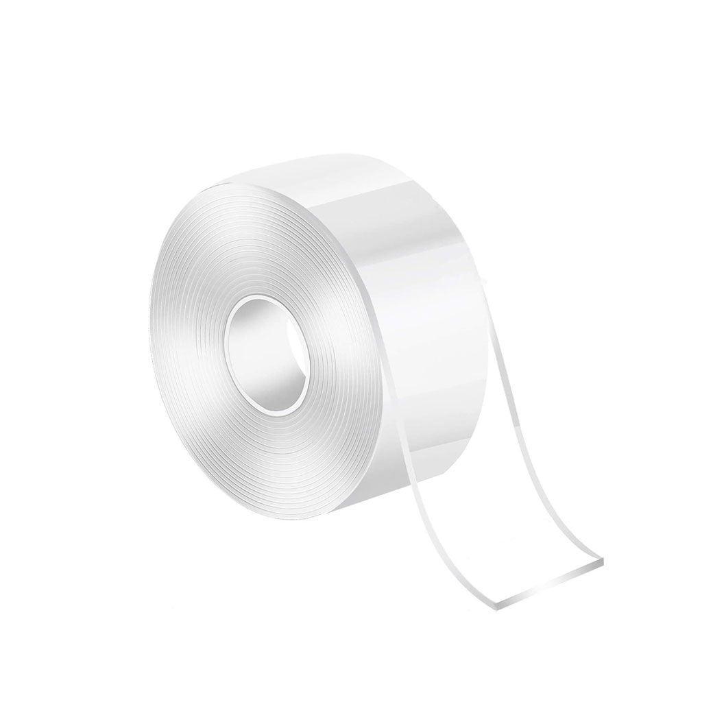 Double Sided Nano Tape Transparent Reusable Adhesive Gel Grip for Home Office - 3cm*2m*2mm (1 Unit)