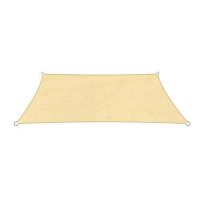 Outdoor Breathable Shade Sail Canopy Triangle Square Patio Garden Sun Shade - 3*6m（Rectangular）