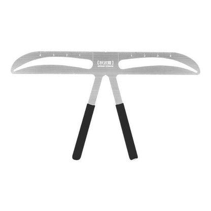 Brow Stencil Shaper Tattoo Eyebrow Kit Ruler 3D Balance Template Makeup Tool Au - #3 Standard Eyebrow