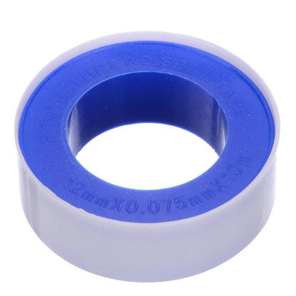 12X Teflon Tape 12mmx10m White Thread Plumbing Tape Plumbers Sealing Water