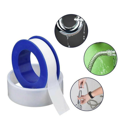 12X Teflon Tape 12mmx10m White Thread Plumbing Tape Plumbers Sealing Water