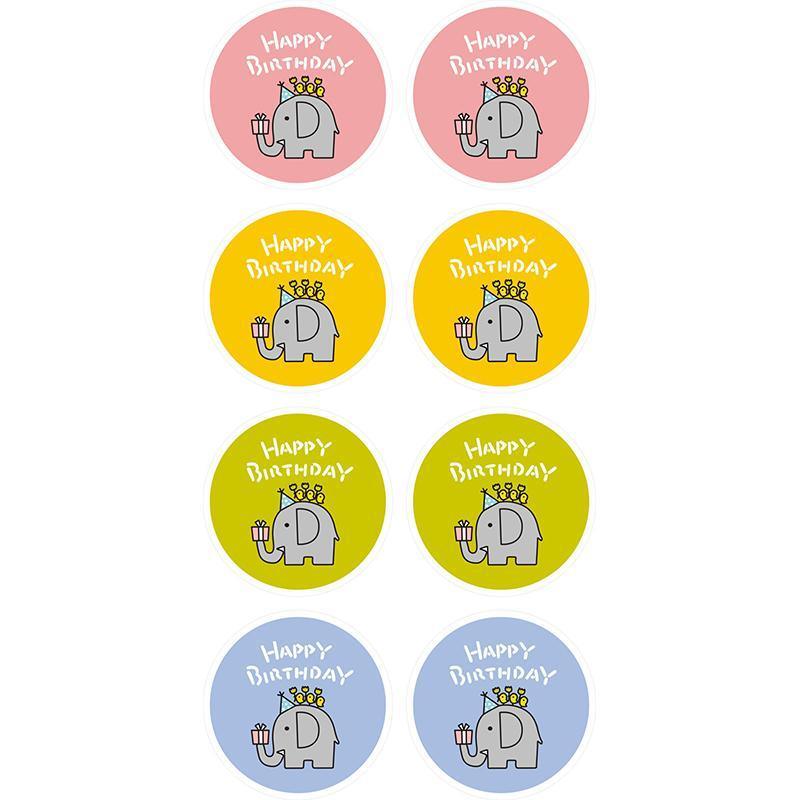 UP TO 80PCS Stickers Labels Thank You Stickers Gift Wrapping Craft Scrapbook DIY - 8*5PCS Style 3