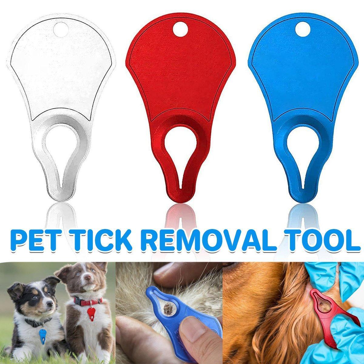 1PC Tick Removal Tool Pet Dog Lice Clip Cat Flea Removal Tool Tick Remover Tool - Blue - Factory Direct Shop