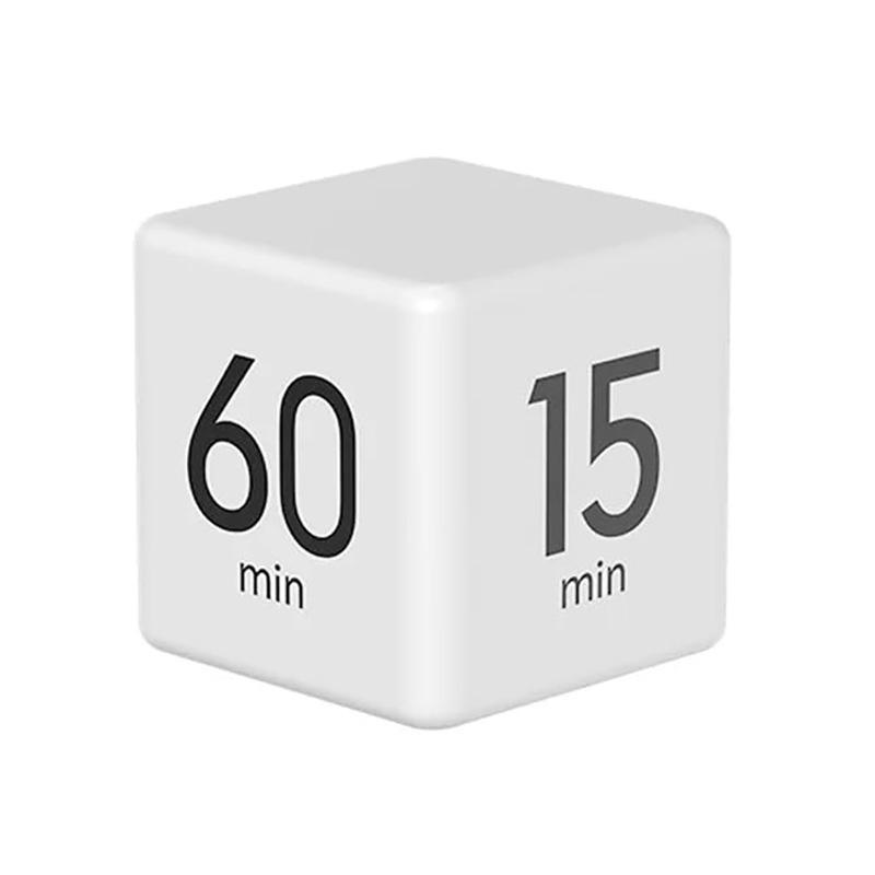 Cubic Timer for Students Time Management Study Exercise Reminder Tool Adjustable - 25-5-45-15