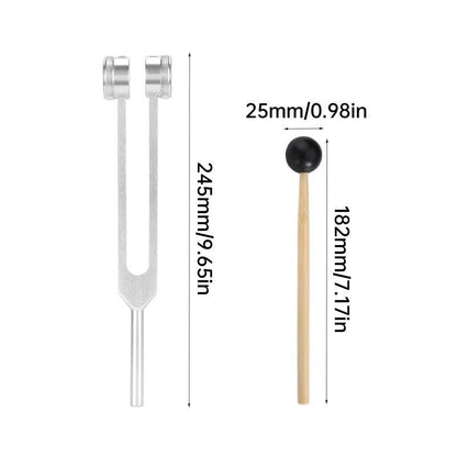 Ear Picking Tools Vibration Tuning Fork Hollowing Ear Cleaning Health Care Set