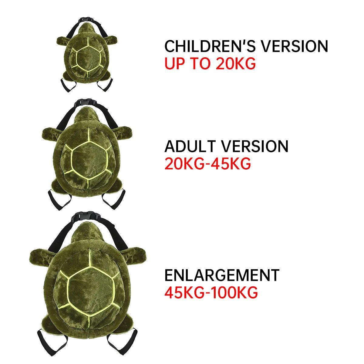 Ski Protection Plush Hip Pad Cartoon Turtle Skateboard Mat Snowboarding Gear - M