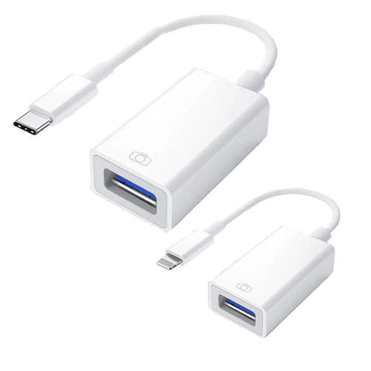 For Iphone Or Type C To Usb Otg Data Cable Adapter Male 3.0 A Female Converter - Type-C