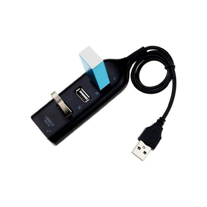 Multi Usb Hub 4 Port High Speed Slim Compact Expansion Smart Splitter Oz Au - White