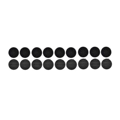 Strong Sticky Round Self Adhesive Dots DIY Bond Tape No Mark Fasteners - White 20Pairs - 20mm
