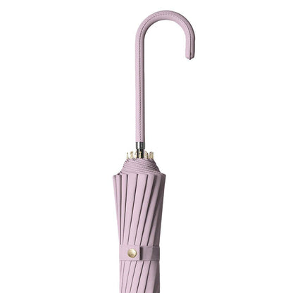 Large 16 Bone Automatic Umbrella Unisex Long Handle Dual Use Rain Sun Umbrella - Green