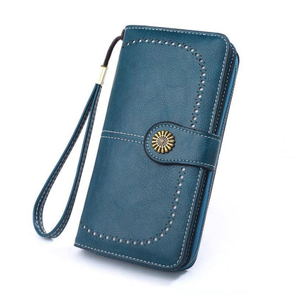 Women Wallets Purse Organizer Pouch Bag Credit Card Cash Holder Case Handbag Au - Brown