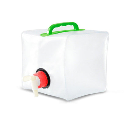 Portable Folding Water Bag Compression Bucket Outdoor Sports Cycling Equipment - 10L