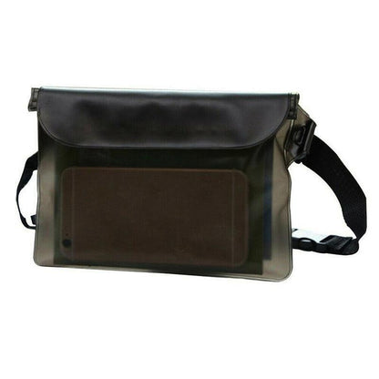 Waterproof Underwater Waist Belt Bum Bag Beach Swimming Boating Dry Phone Pouch - Green