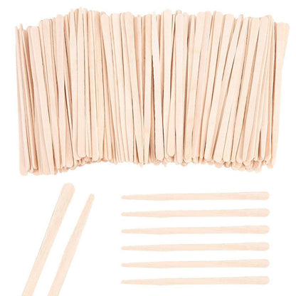 100pcs Beauty Shaving Wands Hair Removal Eyebrow Razors for Salon and Home Use - Thin