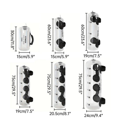 Adjustable Inflatable Water Weight Bag for Fitness Squat Strength Training Bag - 30kg