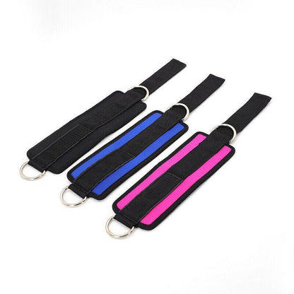 Weight Lifting Ankle Straps 2PCS-Black