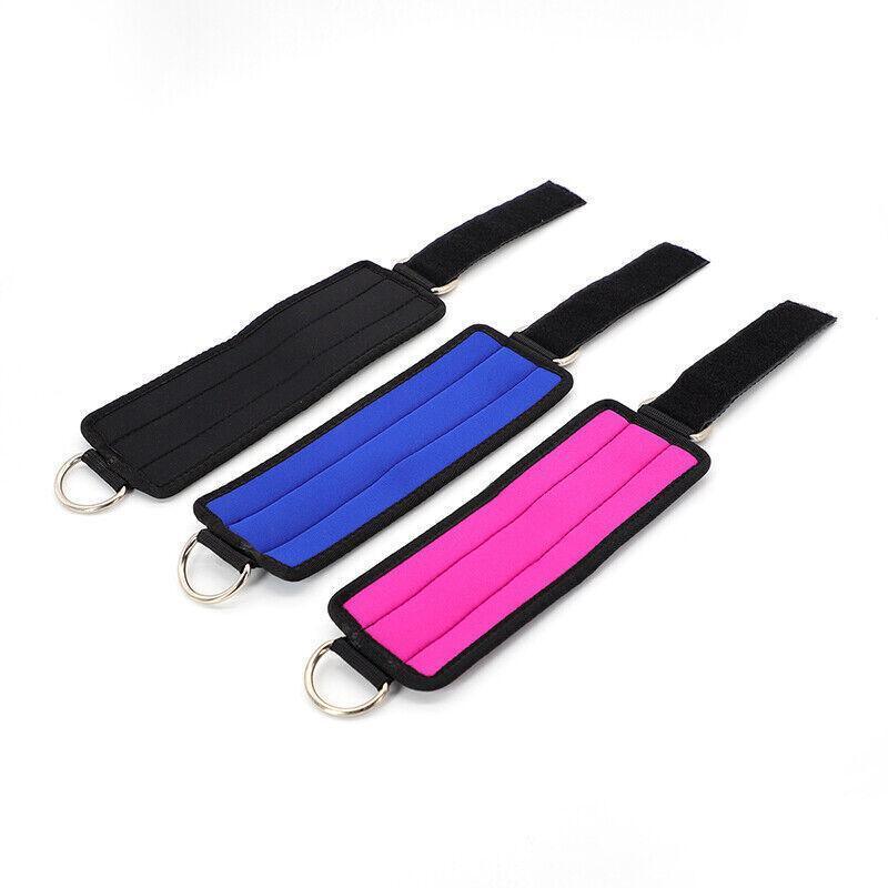 Weight Lifting Ankle Straps 2PCS-Black
