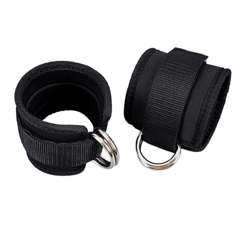 Weight Lifting Ankle Straps 2PCS-Black