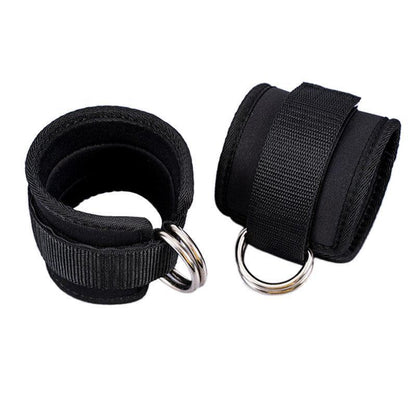 Weight Lifting Ankle Straps 2PCS-Black
