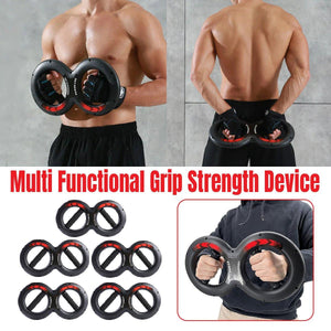 Multifunctional Arm Strength Grip Wrist Power Device Fitness Hand Grip Enhancer - 10kg