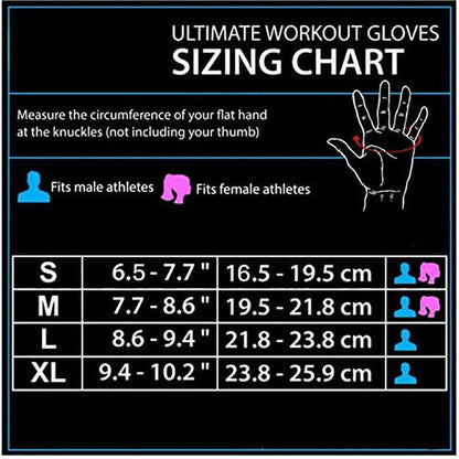 Gym Gloves Weight Lifting- L