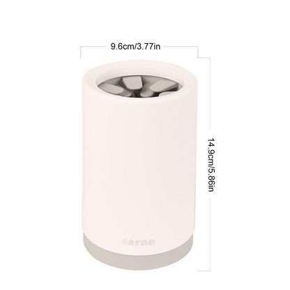 Pet Foot Wash Cup Automatic No - Rub Paw Cleaner Cat Dog Paw Washing Cup Clean - Grey - Factory Direct Shop