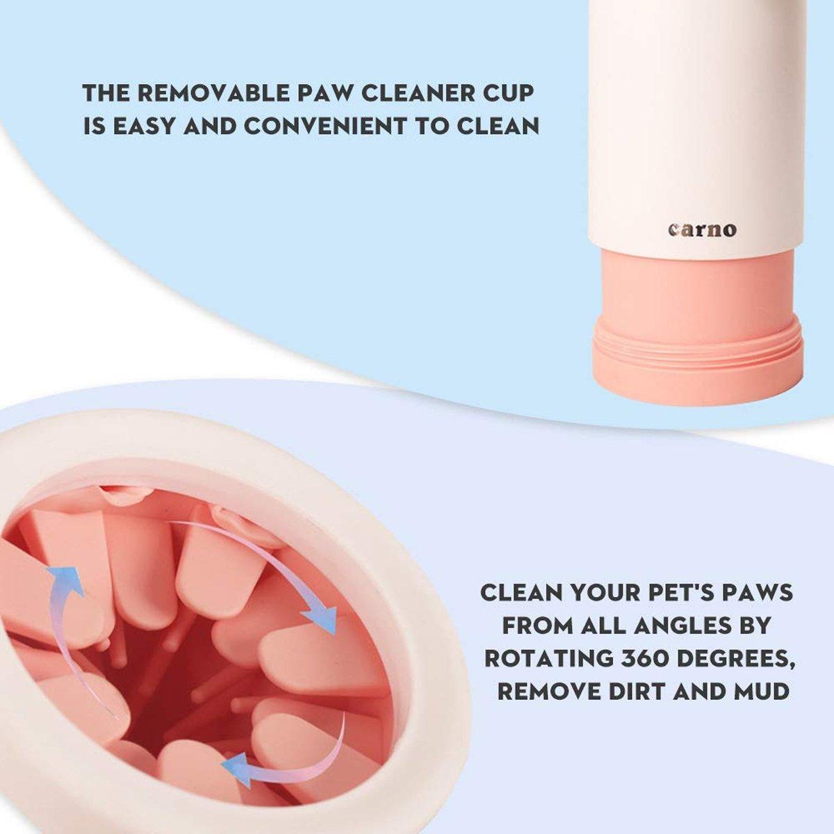 Pet Foot Wash Cup Automatic No - Rub Paw Cleaner Cat Dog Paw Washing Cup Clean - Grey - Factory Direct Shop