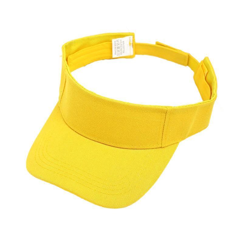 Women Adjustable UV Protection Sport Visor Cap Beach Sun Hat New Stylish Design - Green
