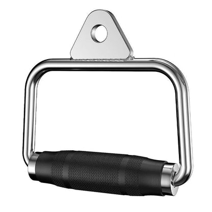 Cable Pulley Attachment Tricep Rope V Grip LAT Pull Down Gym Accessory - Close Grip Triangle