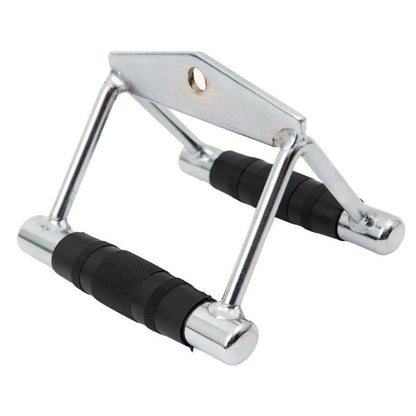 Cable Pulley Attachment Tricep Rope V Grip LAT Pull Down Gym Accessory - Close Grip Triangle