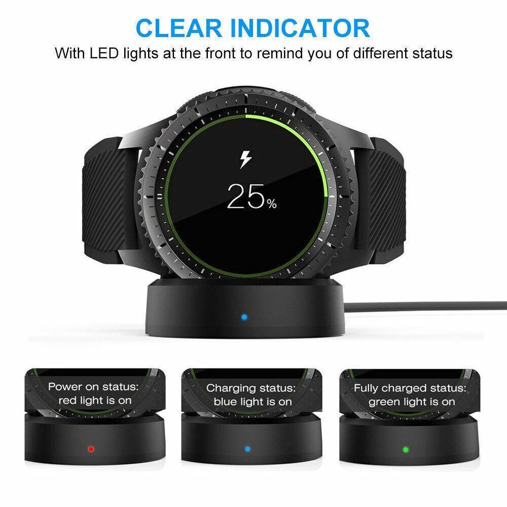 Smart Watch Wireless Charging Dock for Samsung Galaxy Gear S2 S3 R770 R760 Charger