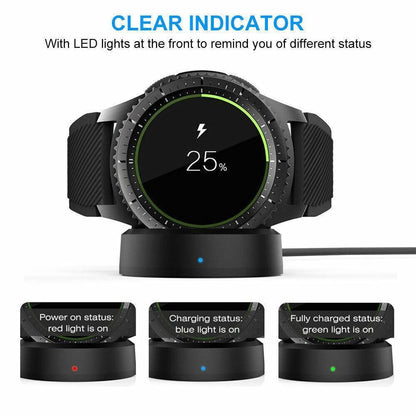 Smart Watch Wireless Charging Dock for Samsung Galaxy Gear S2 S3 R770 R760 Charger