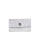 Versace Small Evening Metallic Clutch Wallet Crossbody Bag One Size Women
