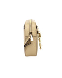 Michael Kors Women's Jet Set East West Large Camel Leather Zip Chain Crossbody Bag - One Size