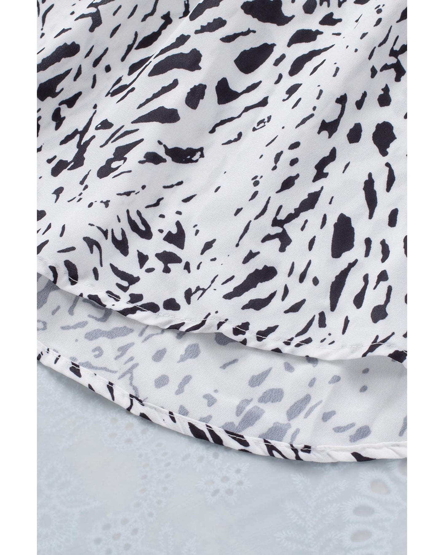 Azura Exchange Frilled Neck Blouse - S