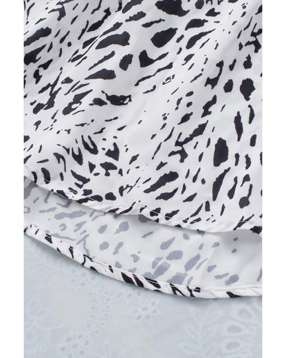 Azura Exchange Frilled Neck Blouse - S