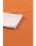 Azura Exchange Color Block Patchwork Long Sleeve Top - M