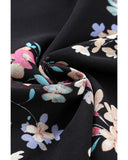 Azura Exchange Floral Lace Sleeve Blouse - S