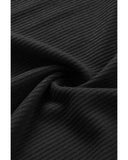 Azura Exchange Eyelet Sleeve Ribbed Knit Top - XL