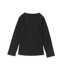 Azura Exchange Ribbed Round Neck Knit Long Sleeve Top - XL