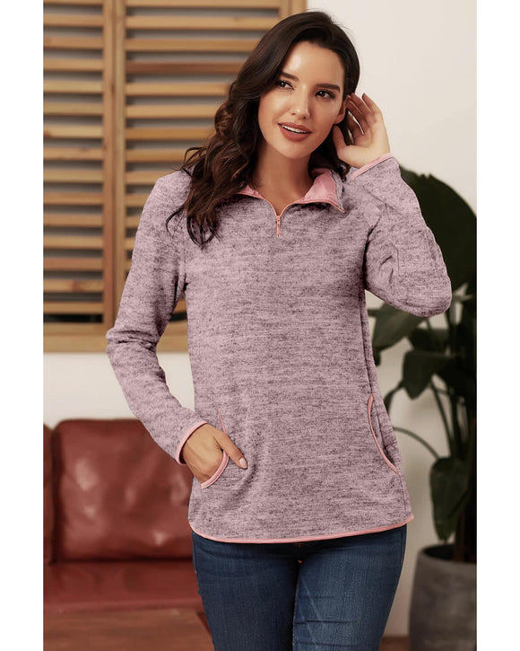 Azura Exchange Quarter Zip Pullover Sweatshirt - 2XL