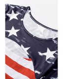Azura Exchange American Flag Cutout T-Shirt - 2XL