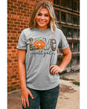 Azura Exchange Pumpkin Leopard T-Shirt - Love Fall Yall - 2XL