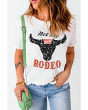 Azura Exchange Not My Rodeo Bull Graphic T-Shirt - XL