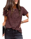 Azura Exchange Cheetah Print Short Sleeve T-Shirt - 2XL